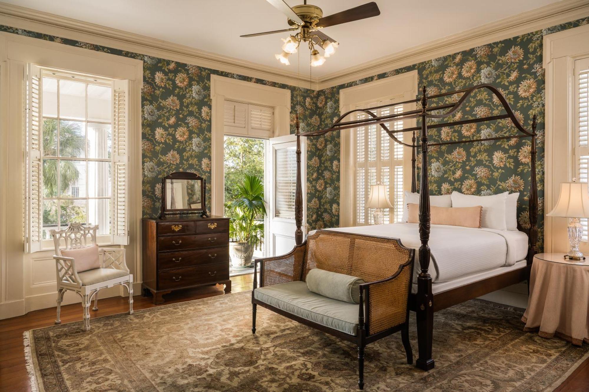 チャールストン The Jasmine House Bed & Breakfast エクステリア 写真